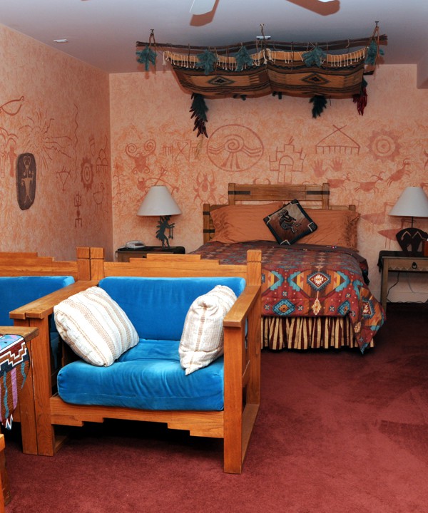 Sally Renovated, Painted and Decorated all 10 suites at Blue Skies Inn